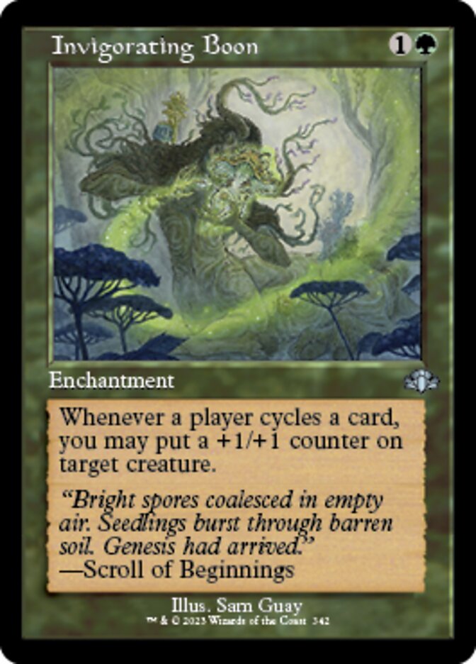 Invigorating Boon (Retro) [Dominaria Remastered] | Tacoma Games