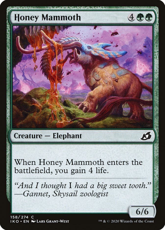 Honey Mammoth [Ikoria: Lair of Behemoths] | Tacoma Games