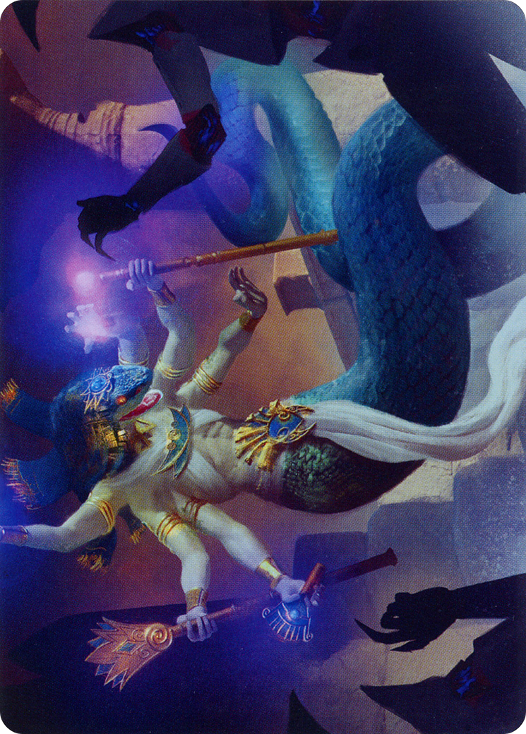 Imoti, Celebrant of Bounty Art Card [March of the Machine Art Series] | Tacoma Games
