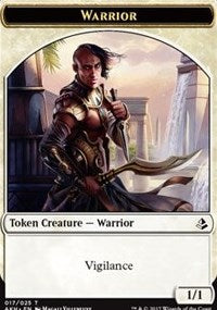 Warrior Token [Amonkhet Tokens] | Tacoma Games