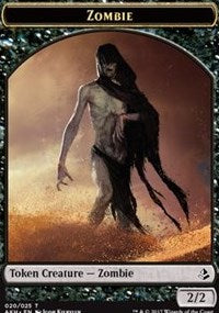 Zombie Token [Amonkhet Tokens] | Tacoma Games