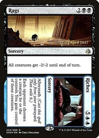 Rags // Riches [Amonkhet Promos] | Tacoma Games