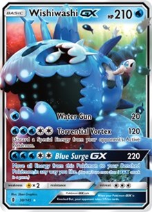 Wishiwashi GX (38) [SM - Guardians Rising] | Tacoma Games