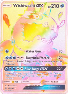 Wishiwashi GX (Secret) (151) [SM - Guardians Rising] | Tacoma Games