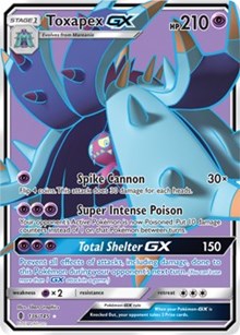 Toxapex GX (Full Art) (136) [SM - Guardians Rising] | Tacoma Games