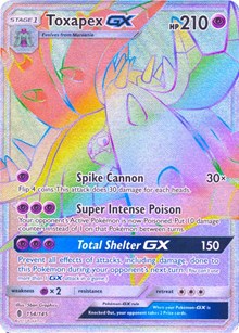 Toxapex GX (Secret) (154) [SM - Guardians Rising] | Tacoma Games