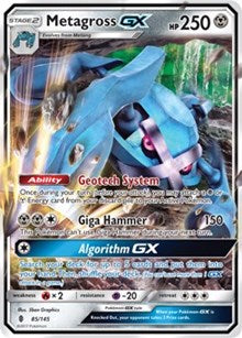 Metagross GX (85) [SM - Guardians Rising] | Tacoma Games