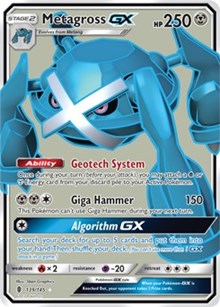 Metagross GX (Full Art) (139) [SM - Guardians Rising] | Tacoma Games