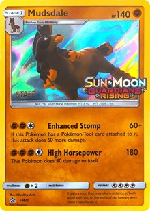 Mudsdale - SM20 - Staff Prerelease Promo (SM20) [SM Promos] | Tacoma Games