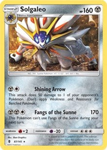 Solgaleo (SM Guardians Rising) (87) [Deck Exclusives] | Tacoma Games