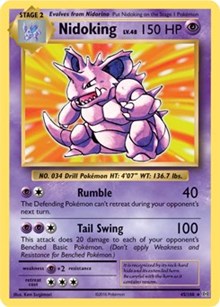 Nidoking (XY Evolutions) (45) [Deck Exclusives] | Tacoma Games