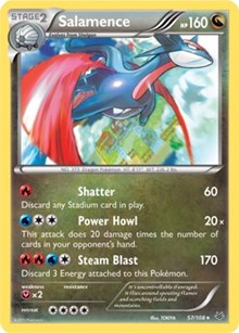 Salamence (XY Roaring Skies) (57) [Deck Exclusives] | Tacoma Games