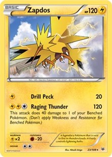 Zapdos (XY Roaring Skies) (23) [Deck Exclusives] | Tacoma Games