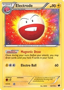 Electrode (BW Plasma Freeze) (33) [Deck Exclusives] | Tacoma Games