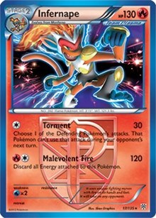 Infernape (BW Plasma Storm) (17) [Deck Exclusives] | Tacoma Games