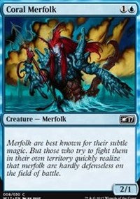 Coral Merfolk [Welcome Deck 2017] | Tacoma Games