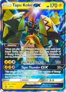 Tapu Koko GX - SM33 (SM33) [SM Promos] | Tacoma Games