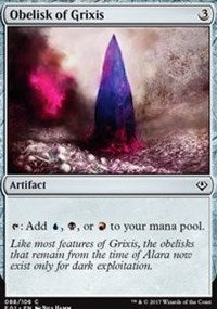 Obelisk of Grixis [Archenemy: Nicol Bolas] | Tacoma Games