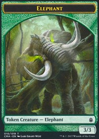 Elephant Token (010) [Commander Anthology Tokens] | Tacoma Games