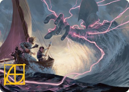 Hall of Storm Giants Art Card (Gold-Stamped Signature) [Dungeons & Dragons: Adventures in the Forgotten Realms Art Series] | Tacoma Games