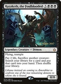 Razaketh, the Foulblooded [Hour of Devastation Promos] | Tacoma Games