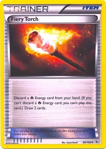 Fiery Torch (Sheen Holo) (Pyroar Collection Exclusive) (89) [Miscellaneous Cards & Products] | Tacoma Games