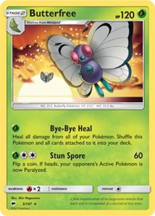 Butterfree (3) [SM - Burning Shadows] | Tacoma Games