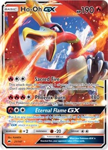 Ho-Oh GX (21) [SM - Burning Shadows] | Tacoma Games