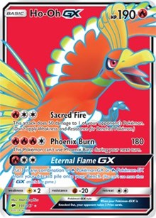 Ho-Oh GX (Full Art) (131) [SM - Burning Shadows] | Tacoma Games