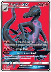 Salazzle GX (Full Art) (132) [SM - Burning Shadows] | Tacoma Games