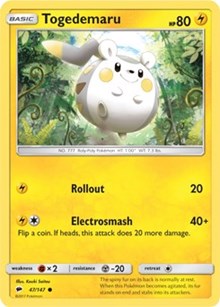 Togedemaru (47) [SM - Burning Shadows] | Tacoma Games