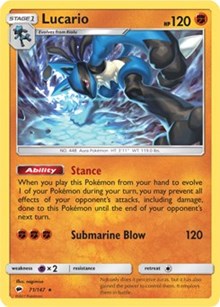 Lucario (71) [SM - Burning Shadows] | Tacoma Games