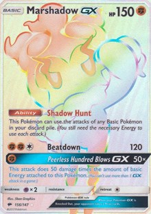 Marshadow GX (Secret) (156) [SM - Burning Shadows] | Tacoma Games