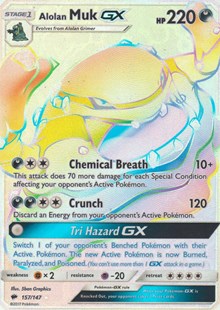 Alolan Muk GX (Secret) (157) [SM - Burning Shadows] | Tacoma Games