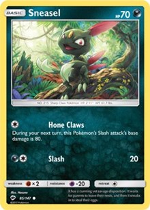 Sneasel (85) [SM - Burning Shadows] | Tacoma Games