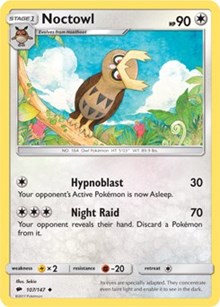 Noctowl (107) [SM - Burning Shadows] | Tacoma Games