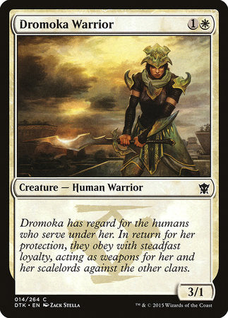 Dromoka Warrior [Dragons of Tarkir] | Tacoma Games