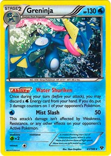 Greninja (Cosmos Holo) - 41/146 XY Base Set (41) [Blister Exclusives] | Tacoma Games