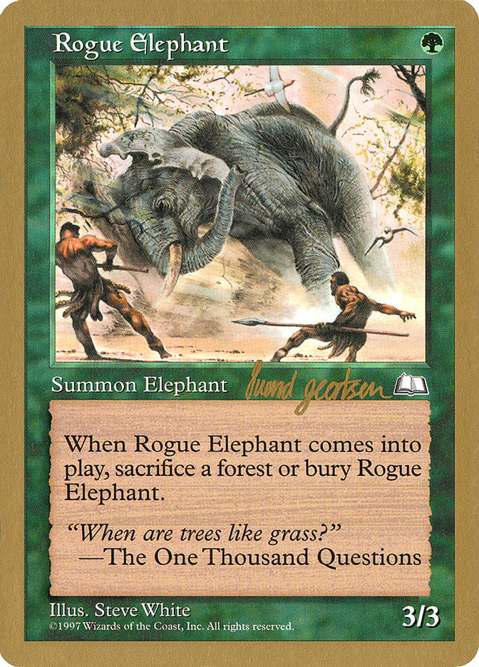 Rogue Elephant (Svend Geertsen) [World Championship Decks 1997] | Tacoma Games