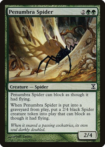 Penumbra Spider [Time Spiral] | Tacoma Games
