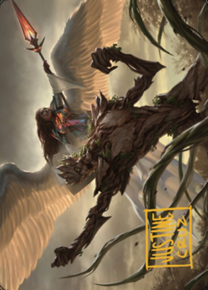 Strength of the Coalition Art Card (Gold-Stamped Signature) [Dominaria United Art Series] | Tacoma Games