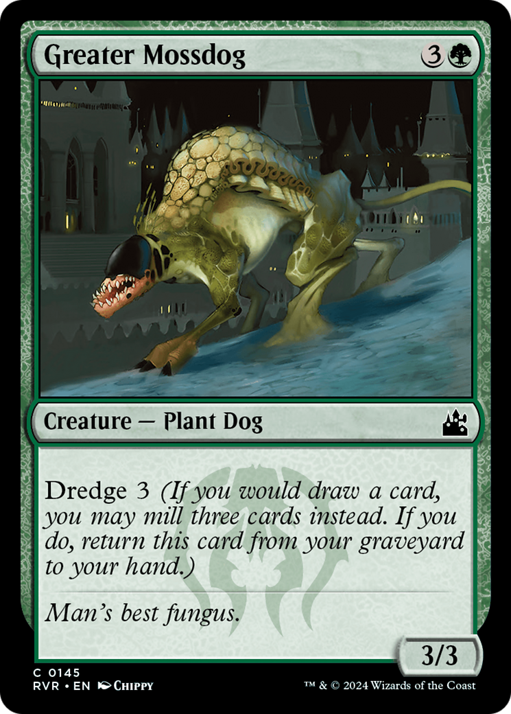 Greater Mossdog [Ravnica Remastered] | Tacoma Games