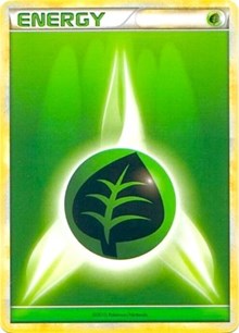 Grass Energy (2010 Unnumbered HGSS Style Non-Holo) (null) [League & Championship Cards] | Tacoma Games