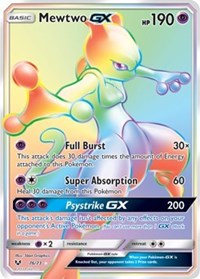 Mewtwo GX (Secret) (76) [Shining Legends] | Tacoma Games