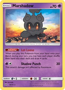 Marshadow (45) [Shining Legends] | Tacoma Games