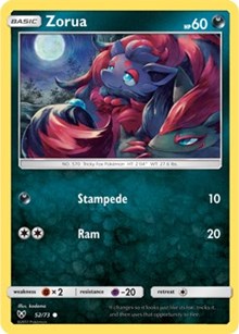 Zorua (52) [Shining Legends] | Tacoma Games