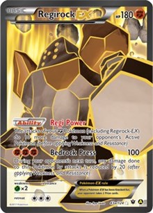 Regirock EX (43a) [Alternate Art Promos] | Tacoma Games