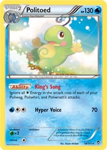 Politoed (Cosmos Holo) (18) [Miscellaneous Cards & Products] | Tacoma Games