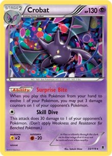 Crobat (Cosmos Holo) (33) [Miscellaneous Cards & Products] | Tacoma Games