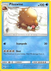 Piloswine (20) [SM - Crimson Invasion] | Tacoma Games